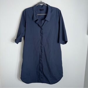 COS Navy Blue Shirt Dress